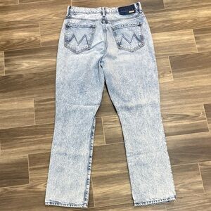 MOTHER The Swooner Rascal Ankle Women's Light Blue Jeans size 28